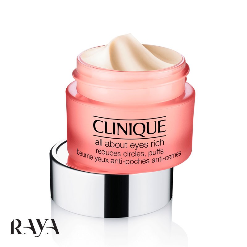 کرم دور چشم آبرسان و مرطوب کننده کلینیک مدل آل ابوت آیز ریچ Clinique All About Eyes Rich