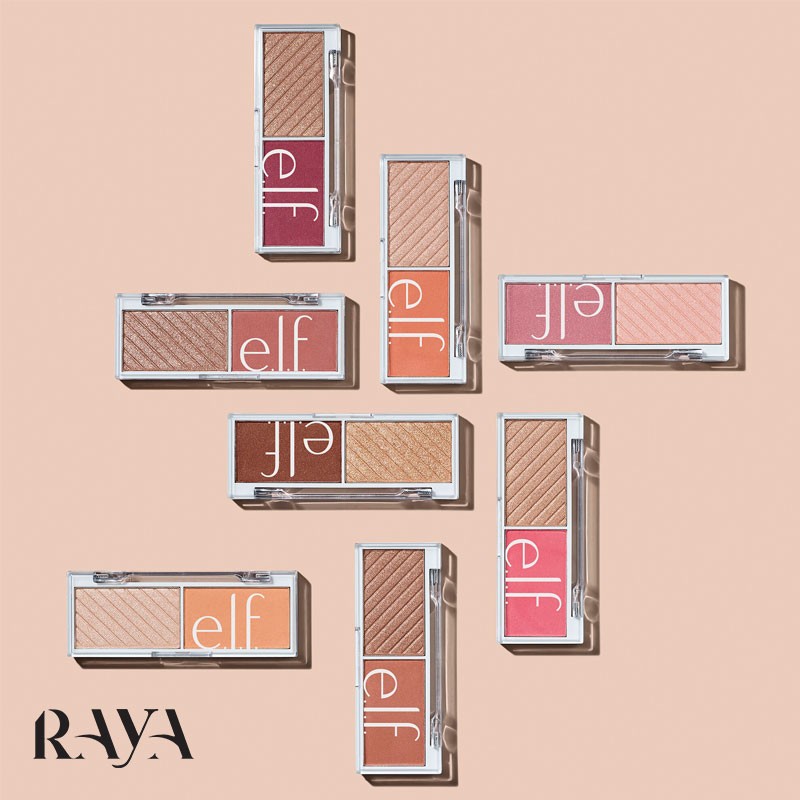 پالت دوتایی رژگونه و هایلایتر الف E.l.f. Bite-Size Face Duo