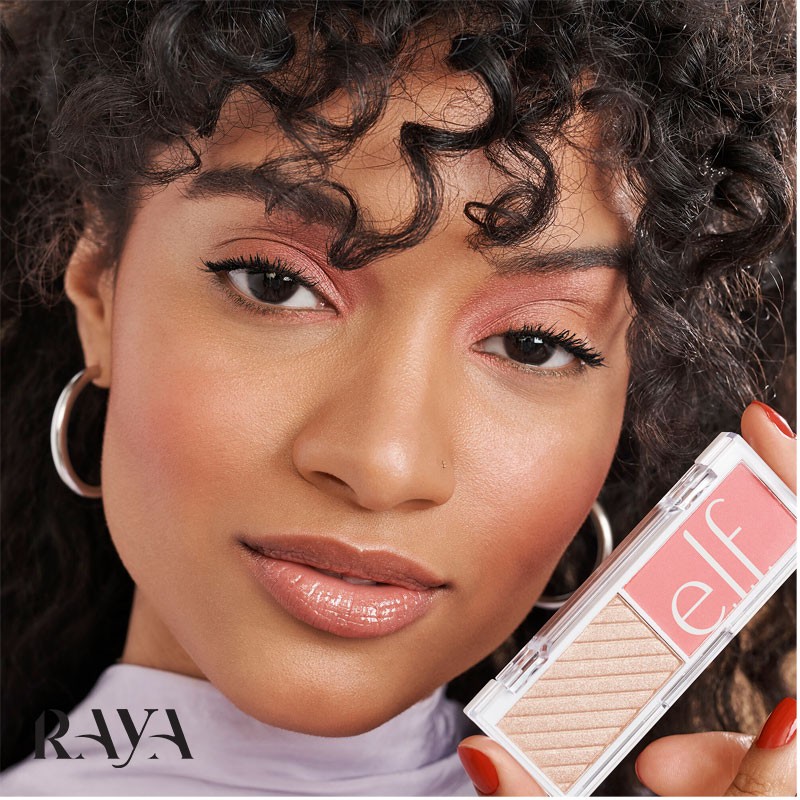 پالت دوتایی رژگونه و هایلایتر الف E.l.f. Bite-Size Face Duo