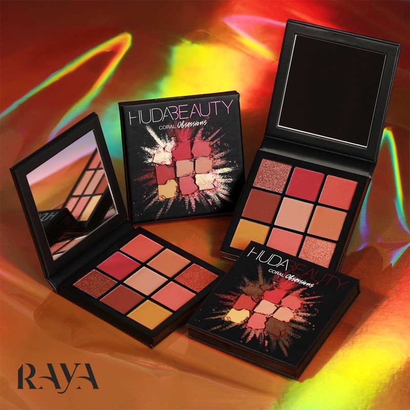 پالت سایه چشم نود ریچ مینی سایز هدی بیوتی Huda Beauty Nude Obsessions Eyeshadow Palette Rich