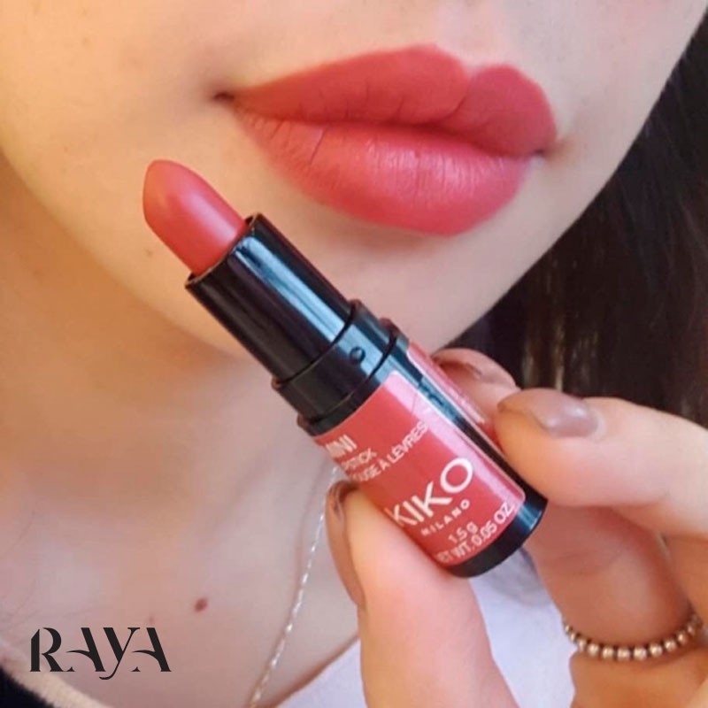 رژ لب جامد نیمه مات مینی سایز کیکو میلانو Kiko Milano Demi-Matte Mini Lipstick