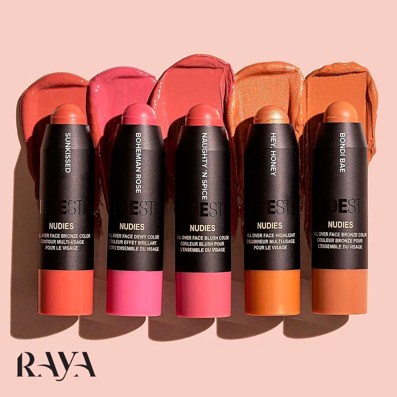 هایلایتر استیکی تمام صورت نودستیکس مدل نودیس آل اور فیس هایلایت Nudestix Nudies All Over Face Highlight