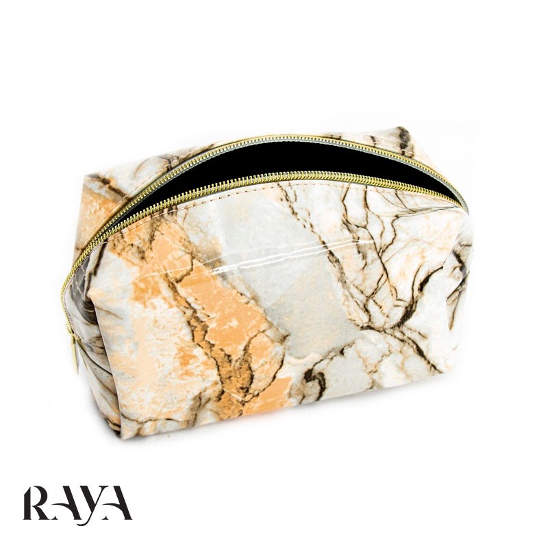 کیف لوازم آرایشی مرمری مدل ماربلد مارول تارت Tarte Marbled Marvel Makeup Bag