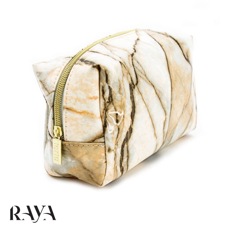 کیف لوازم آرایشی مرمری مدل ماربلد مارول تارت Tarte Marbled Marvel Makeup Bag