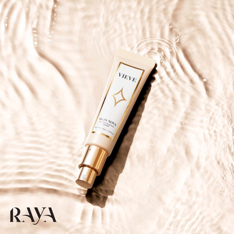پرایمر آبرسان و درخشان کننده پوست اسکین نوا وییو Vieve Skin Nova INSTANT RADIANCE PRIMER