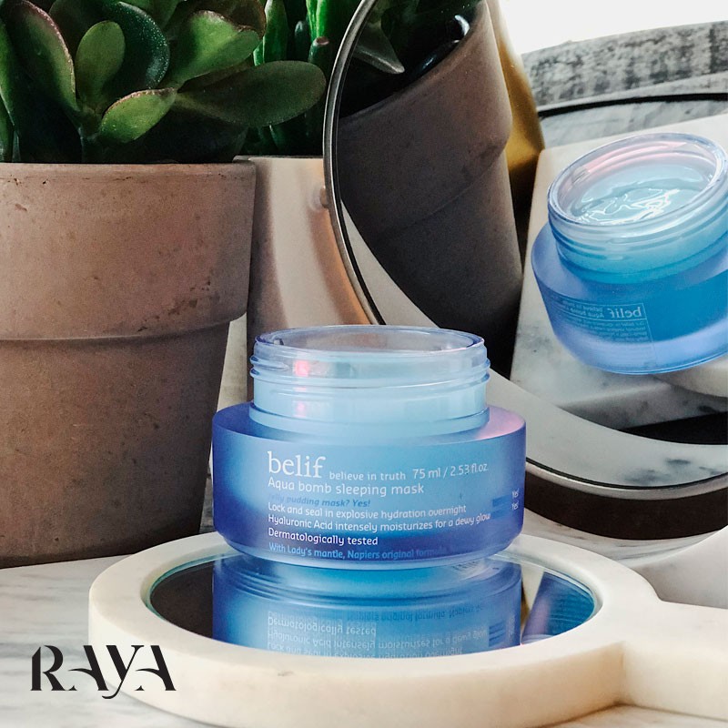 ماسک خواب مرطوب کننده پوست آکوا بمب بلیف Belif Aqua Bomb Sleeping Mask