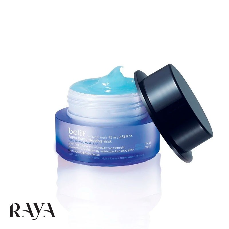 ماسک خواب مرطوب کننده پوست آکوا بمب بلیف Belif Aqua Bomb Sleeping Mask