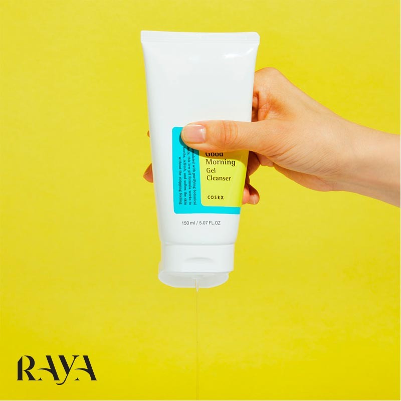 ژل شستشوی صورت صبح بخیر با pH پایین کوزارکس مدل گود مورنینگ Cosrx Low pH Good Morning Gel Cleanser