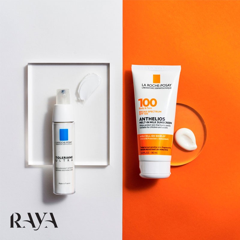 کرم ضد آفتاب صورت و بدن با SPF 100 لاروش پوزای مدل آنتلیوس ملت این میلک La Roche Posay Anthelios Melt-in Milk Sunscreen For Face & Body SPF 100