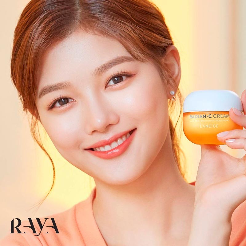 کرم آبرسان و روشن کننده پوست رادیان سی لانیژ Laneige Skincare Radian-C Cream