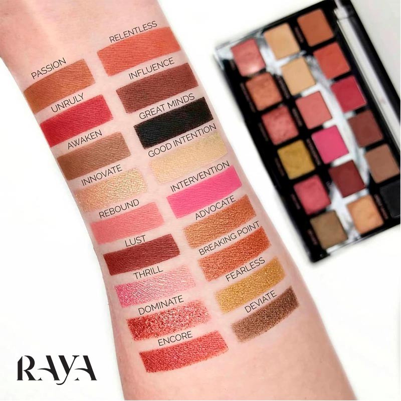 پالت سایه چشم 18 رنگ مدل ریجنریشن رولوشن پرو Revolution Pro Regeneration Eyeshadow Palette