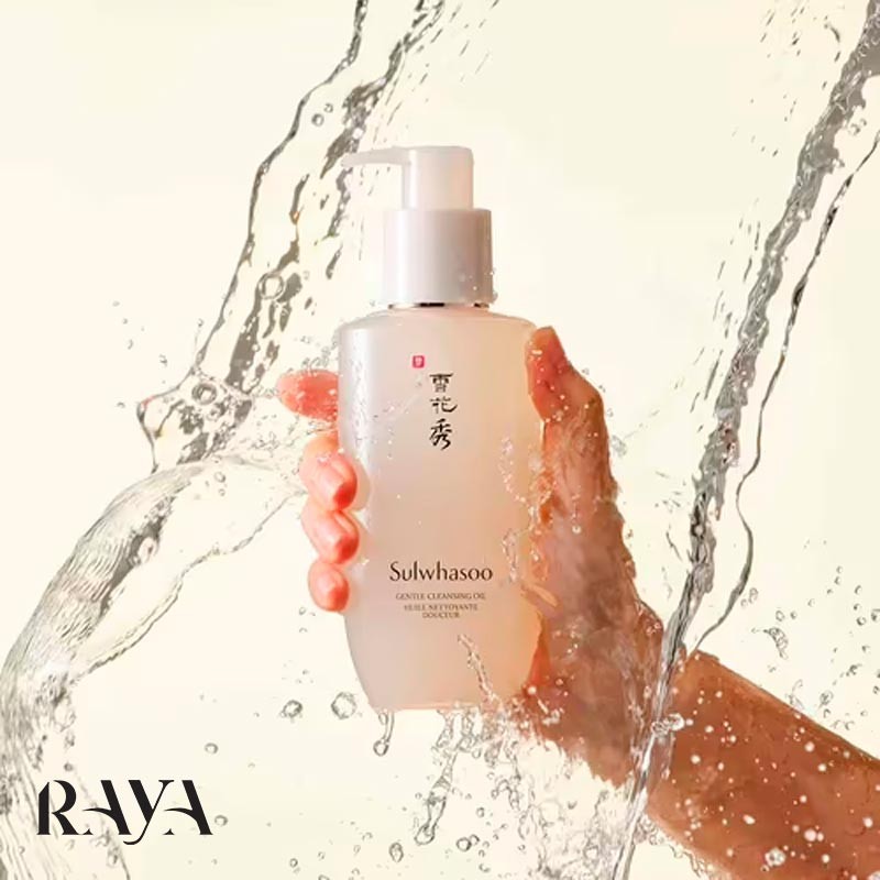 روغن پاک کننده آرایش ملایم صورت سولواسو مدل جنتل کلینزینگ Sulwhasoo Gentle Cleansing Oil