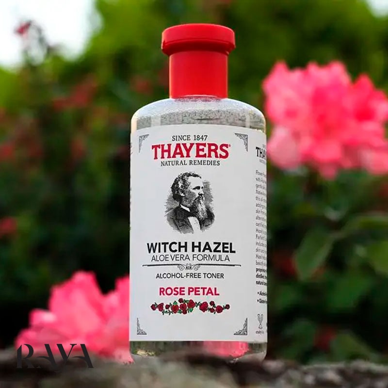 تونر آبرسان صورت حاوی گلبرگ گل رز تایرز مدل رز پتال Thayers Rose Petal Facial Toner