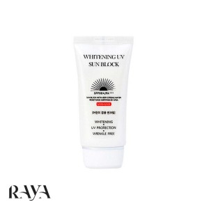 کرم ضد آفتاب یکدست کننده پوست جیگوت مدل وایتنینگ یووی سان بلاک با SPF50+ و PA+++