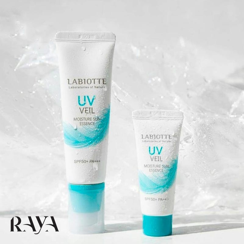 اسانس ضد آفتاب سبک و آبرسان لابیوته مدل یووی ویل Labiotte UV Veil Moisture Sun Essence SPF50+ PA+++