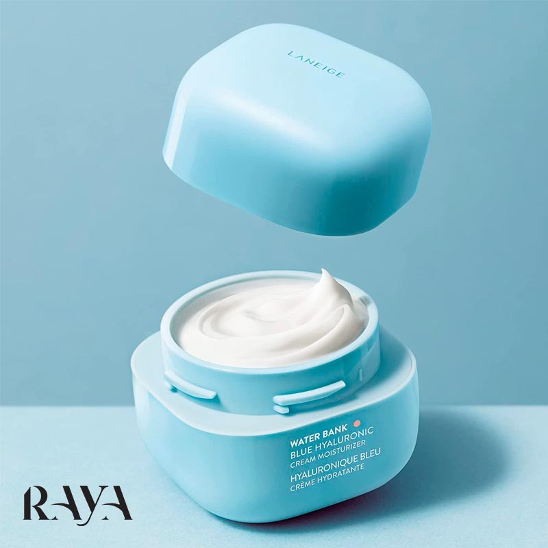 کرم آبرسان و مرطوب کننده واتر بانک بلو هیالورونیک آبی لانیژ Laneige Water Bank Blue Hyaluronic Cream Moisturizer