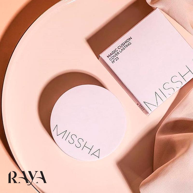 کوشن مجیک فول کاور میشا مدل کاور لستینگ Missha Magic Cushion Cover Lasting SPF50+ / PA+++, No. 23 Natural Beige