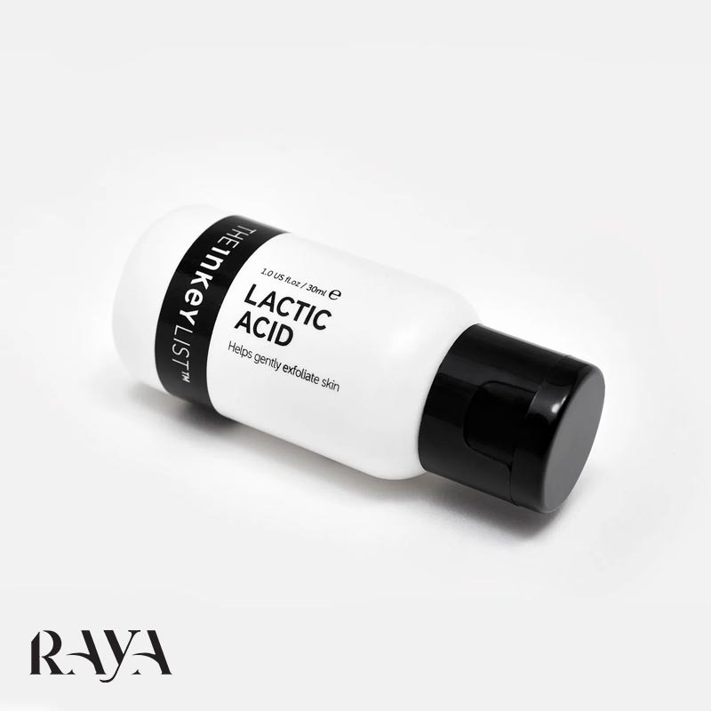 سرم لایه بردار ملایم و روشن کننده پوست لاکتیک اسید اینکی لیست The Inkey List Lactic Acid