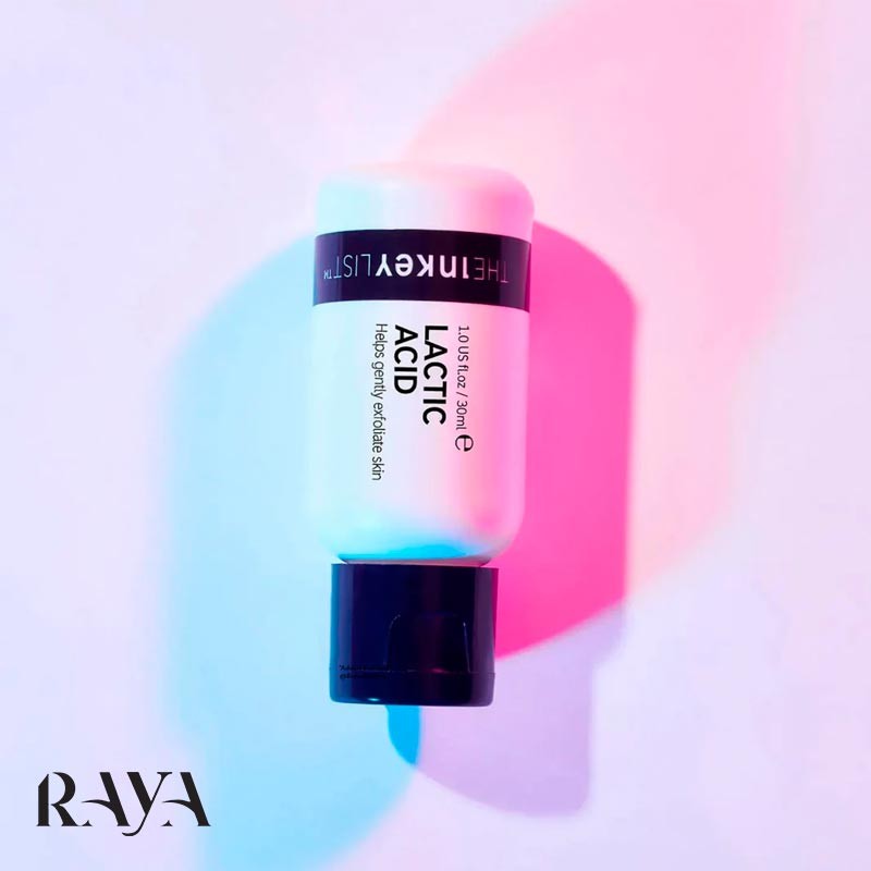سرم لایه بردار ملایم و روشن کننده پوست لاکتیک اسید اینکی لیست The Inkey List Lactic Acid