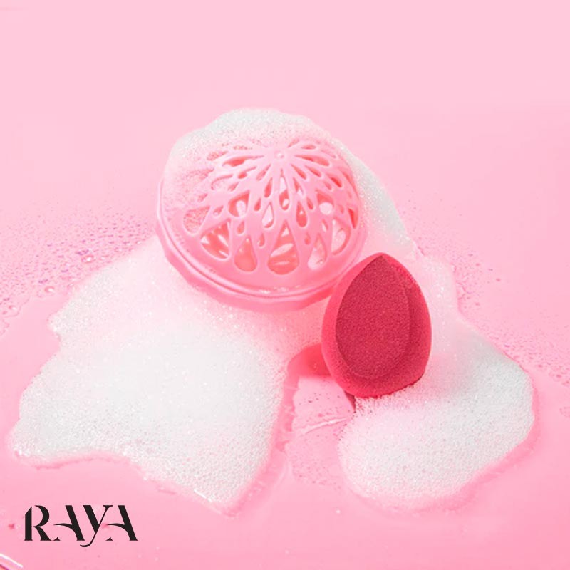 اسفنج آرایشی با کیس نگهدارنده اورجینال میکاپ ایریزر The Sponge by The Original MakeUp Eraser