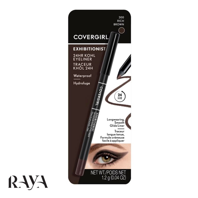 خط چشم ضد آب و 24 ساعته کاورگ.رل CoverG.irl Exhibitionist 24-Hour Kohl Eyeliner