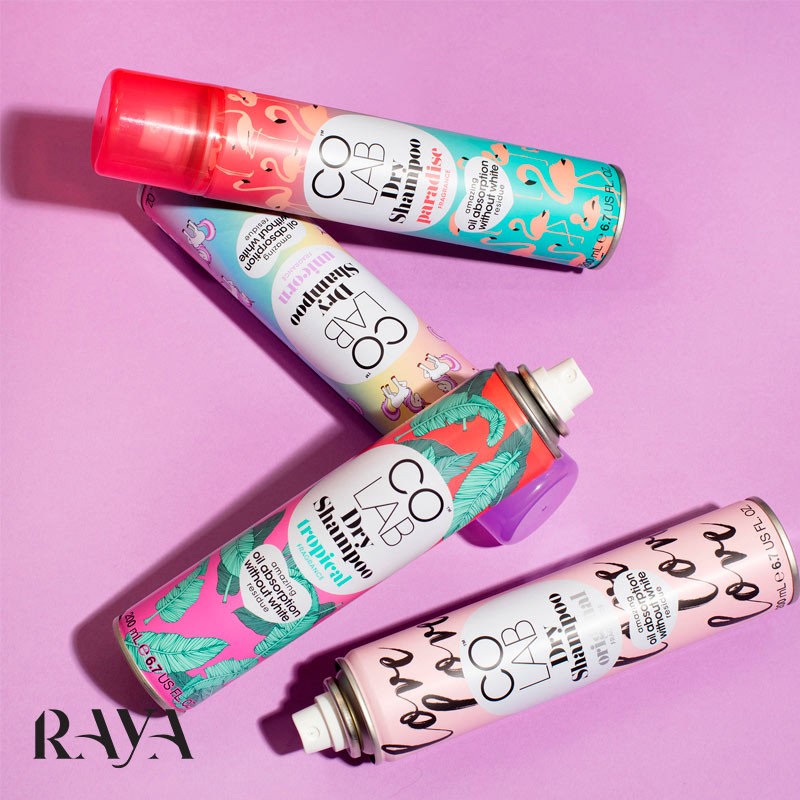 شامپو خشک با رایحه پارادایس کولب COLAB Paradise Dry Shampoo