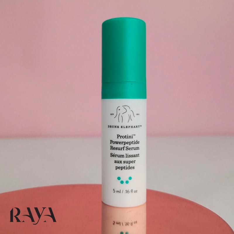 سرم بازسازی کننده پوست درانک الفنت مدل پروتینی پاورپپتید ریسرفیسینگ Drunk Elephant Protini Powerpeptide Resurfacing Serum