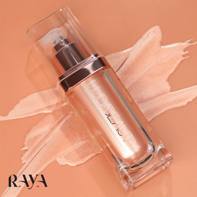 هایلایتر صورت و بدن هدی بیوتی مدل نات یور ماماز پنتی هوس Huda Beauty N.Y.M.P.H. Not Your Mama’s Panty Hose All Over Body Highlighter