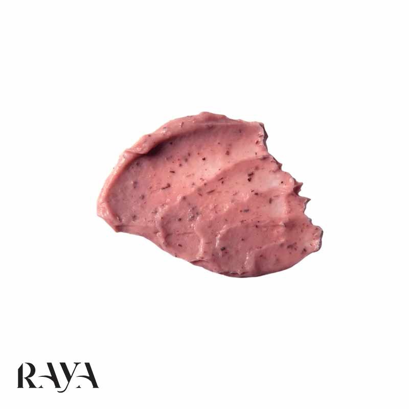اسکراب لایه بردار ارگانیک صاف و روشن کننده پوست حاوی دانه های ذرت بنفش لولی Loli Purple Corn Grains Organic Smoothing + Perfecting Antioxidant Scrub