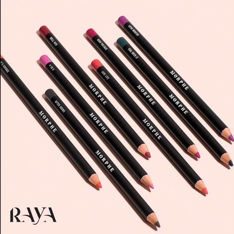 مداد آرایشی رنگی خط لب و خط چشم مورفی کالر پنسل Morphe Color Pencil Crayon Rouge A Levres