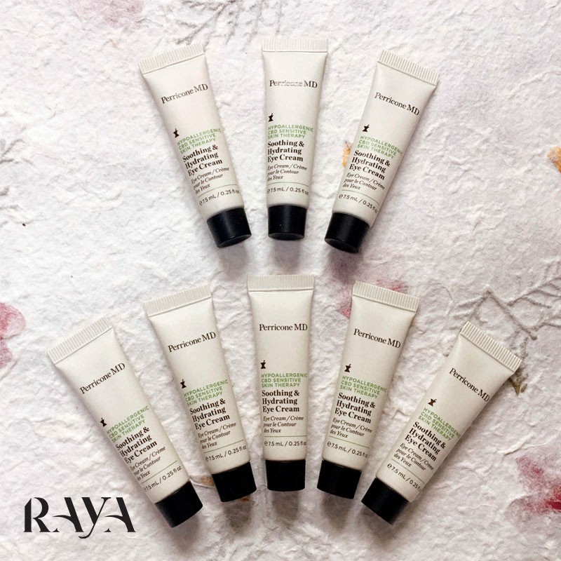 کرم دور چشم ضد حساسیت آبرسان و تسکین دهنده پوست حساس CBD پریکون ام دی Perricone MD Hypoallergenic CBD Sensitive Skin Therapy Soothing & Hydrating Eye Cream