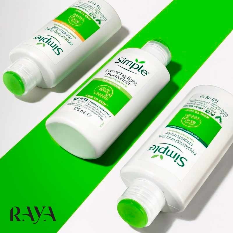 کرم مرطوب کننده و آبرسان پوست ریپلنیشینگ ریچ سری کایند تو اسکین سیمپل Simple Kind to Skin Replenishing Rich Moisturiser