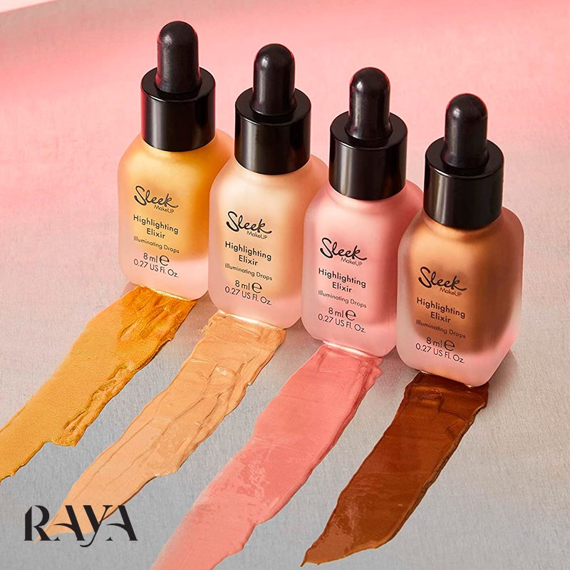 هایلایتر مایع قطره های روشن کننده اسلیک میکاپ مدل اکسیر ایلومینیتینگ دراپس Sleek MakeUP Highlighting Elixir Illuminating Drops