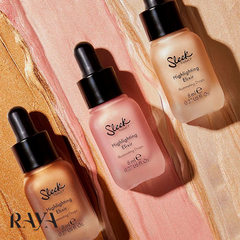 هایلایتر مایع قطره های روشن کننده اسلیک میکاپ مدل اکسیر ایلومینیتینگ دراپس Sleek MakeUP Highlighting Elixir Illuminating Drops