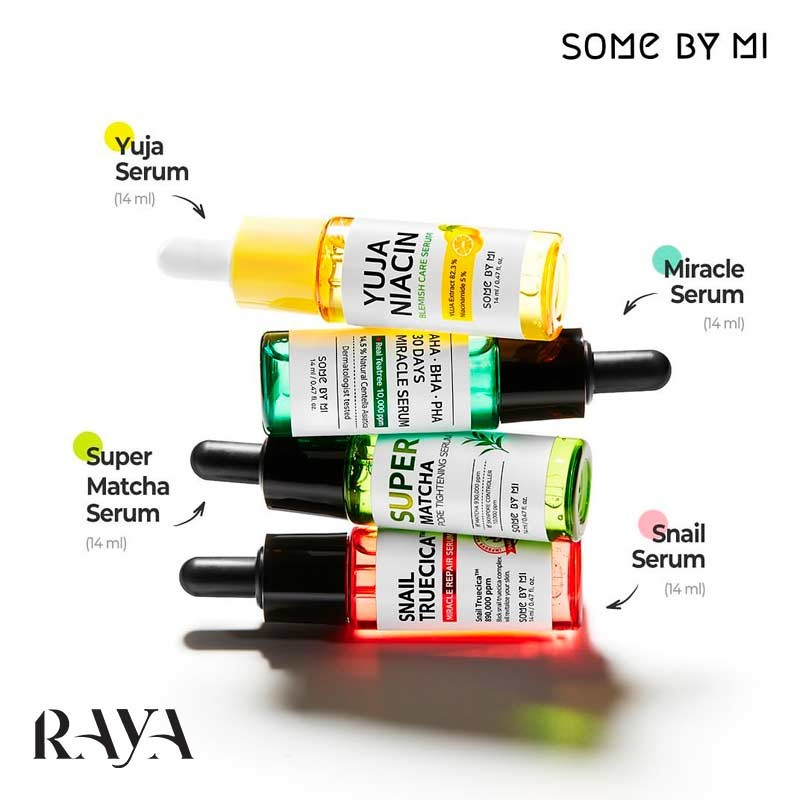 سرم کوچک کننده منافذ باز پوست مدل سوپر ماچا سام بای می  Some By Mi Super Matcha Pore Tightening Serum 
