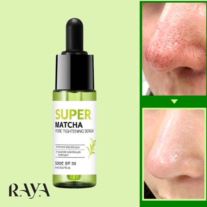 سرم کوچک کننده منافذ باز پوست مدل سوپر ماچا سام بای می  Some By Mi Super Matcha Pore Tightening Serum 