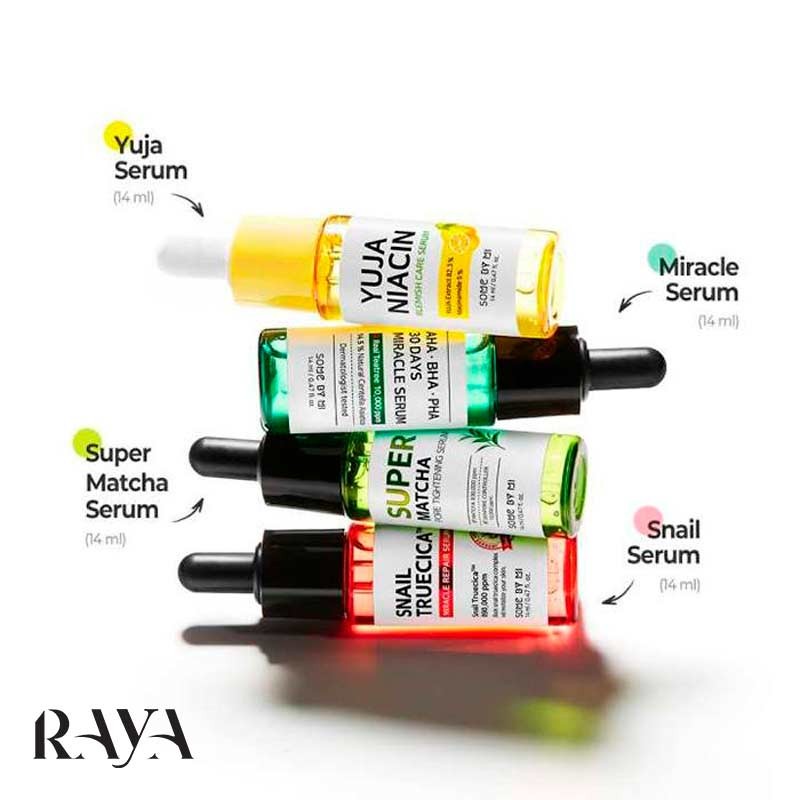 سرم ضد لک و روشن کننده پوست 30 روزه یوجا نیاسین سام بای می Some By Mi Yuja Niacin 30 Days Blemish Care Serum