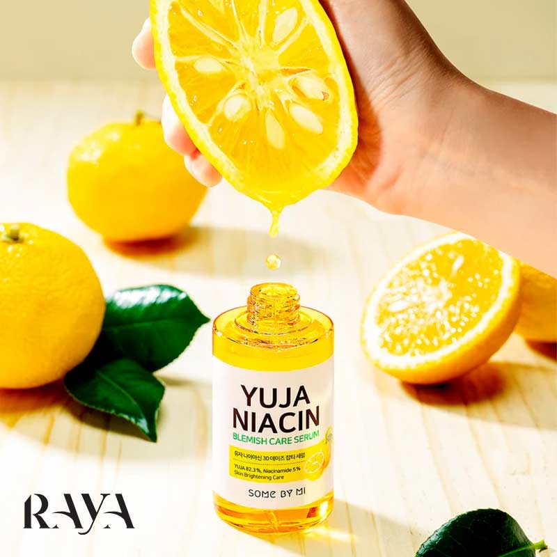 سرم ضد لک و روشن کننده پوست 30 روزه یوجا نیاسین سام بای می Some By Mi Yuja Niacin 30 Days Blemish Care Serum