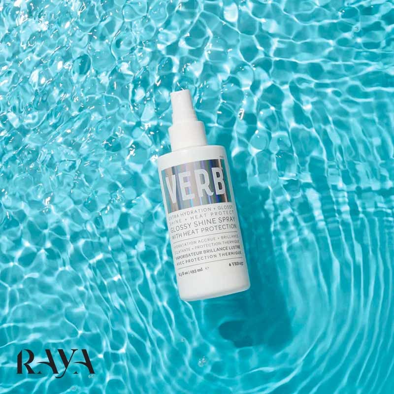 اسپری براق کننده و محافظ حرارتی مو ورب مدل گلاسی شاین Verb Glossy Shine Spray With Heat Protection
