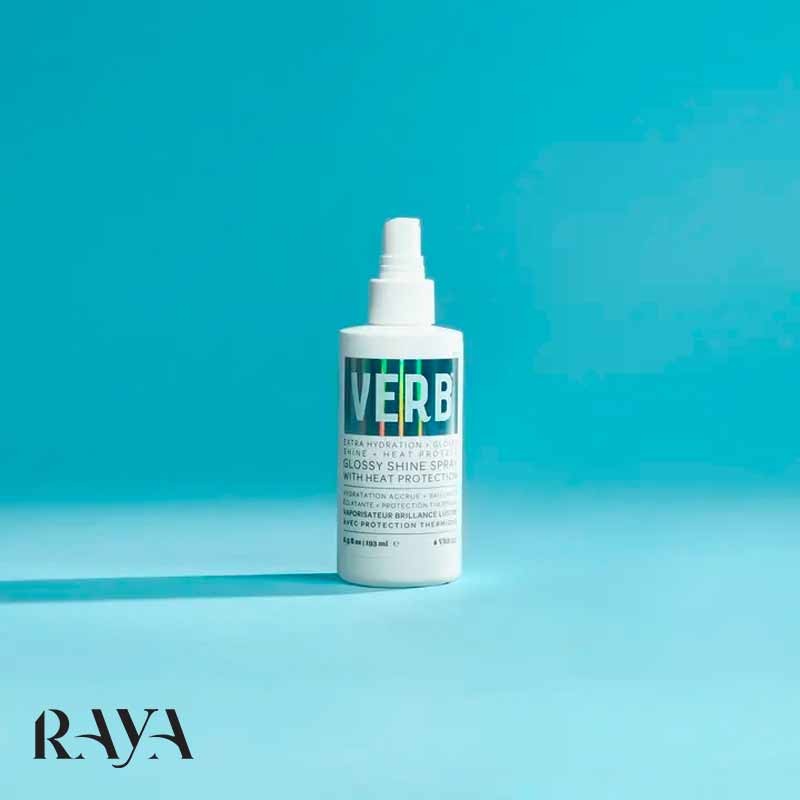 اسپری براق کننده و محافظ حرارتی مو ورب مدل گلاسی شاین Verb Glossy Shine Spray With Heat Protection