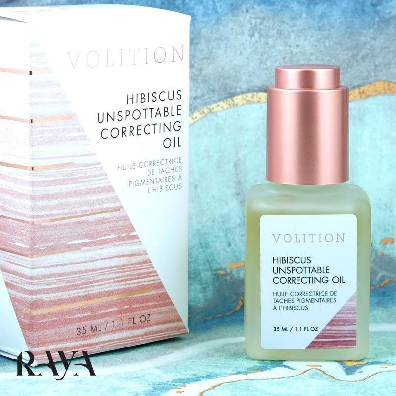 روغن هیبیسکوس ضد لک صورت ولیشن مدل آن اسپاتبل کورکتینگ Volition Hibiscus Unspottable Correcting Oil
