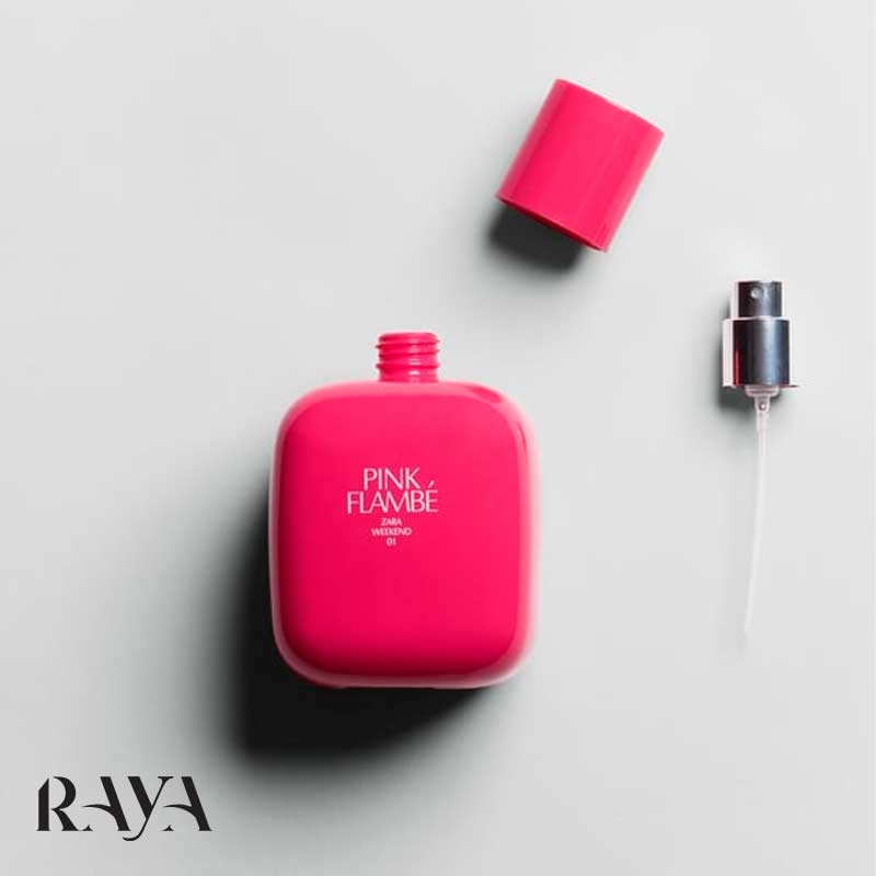 عطر ادکلن زنانه پینک فلامبی زارا Zara Eau De Toilette Pink Flambe