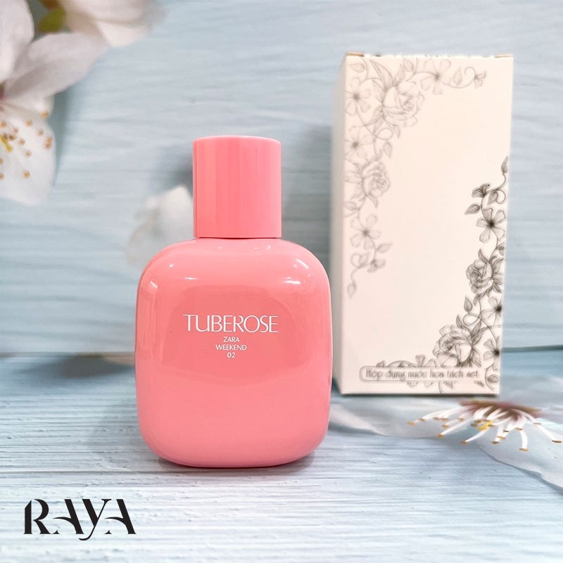 عطر ادکلن زنانه توب رز زارا Zara Tuberose Eau De Toilette
