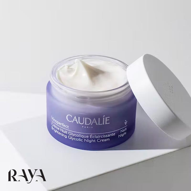 کرم شب گلیکولیک اسید ضد لک و روشن کننده پوست وینوپرفکت کدلی Caudalie Vinoperfect Dark Spot Correcting Glycolic Night Cream