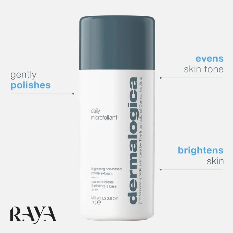 لایه بردار پودری روشن کننده پوست درمالوژیکا مدل دیلی میکروفولیانت Dermalogica Daily Microfoliant Exfoliator 