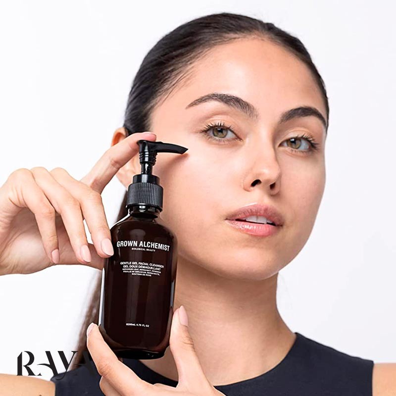 ژل شستشوی ملایم صورت گرون آلکمیست مدل جنتل ژل فیشیال کلینزر Grown Alchemist Gentle Gel Facial Cleanser