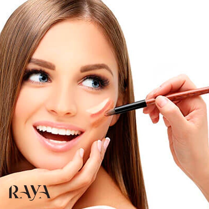 چگونه با آرایش می توانیم صورت خود را پر و چاق تر نشان دهیم؟