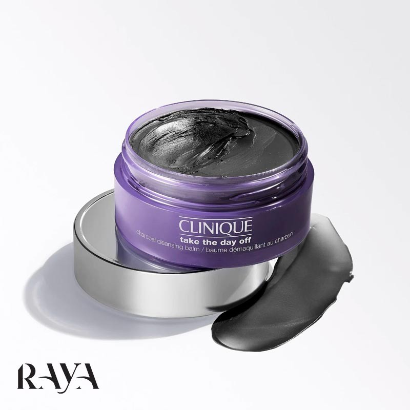 بالم پاک کننده آرایش صورت زغالی کلینیک مدل تیک د دی آف چارکول Clinique Take The Day Off Charcoal Cleansing Balm