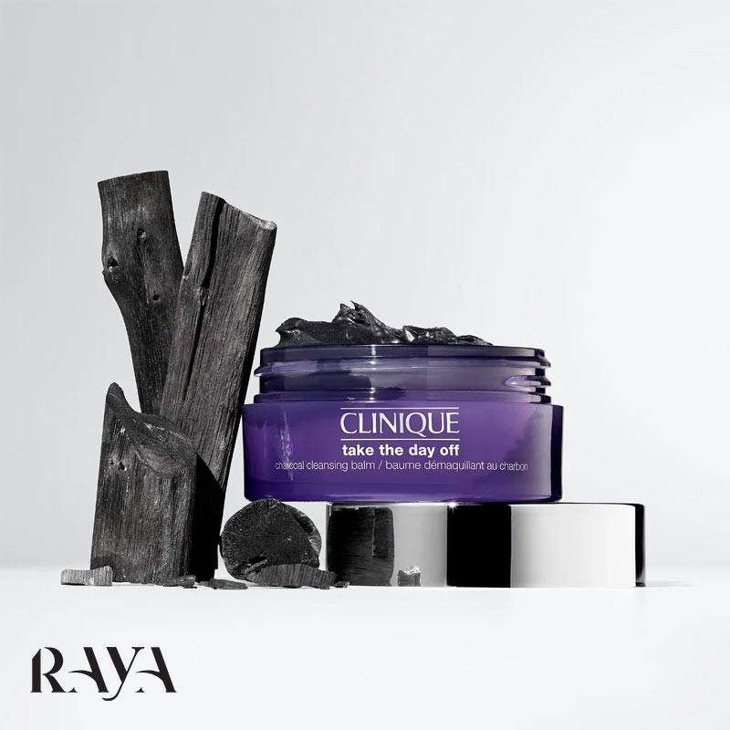بالم پاک کننده آرایش صورت زغالی کلینیک مدل تیک د دی آف چارکول Clinique Take The Day Off Charcoal Cleansing Balm