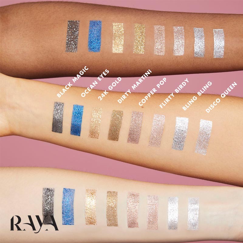 سایه چشم مایع براق و شاین دار و گلیتری الف E.l.f. Cosmetics Liquid Glitter Eyeshadow
